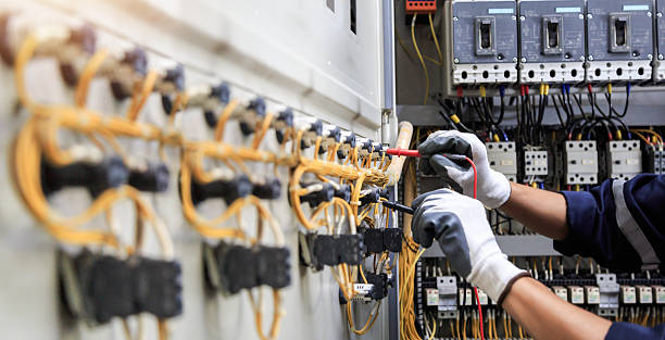 Professional Electrician technician working in Clarksburg, MD
